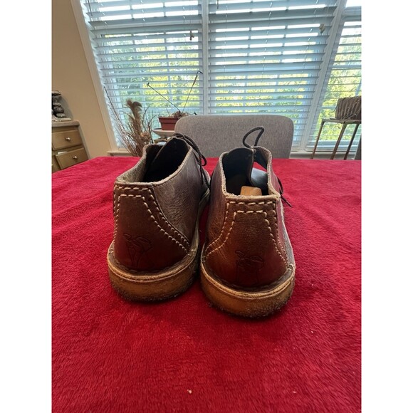CLARKS ORIGINALS DESERT TREK TAN LEATHER LIMITED EDITION \
